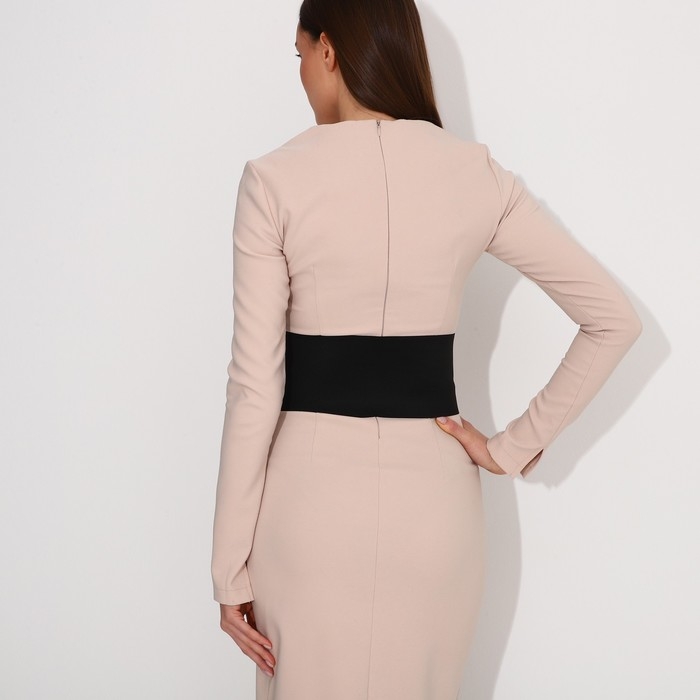 Корсет на молнии, высота 11,5 см, цвет чёрный Корсет на молнии, высота 11,5 см, цвет чёрный