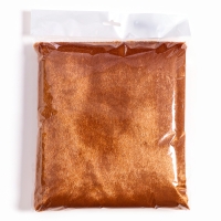 Лоскут для рукоделия, цвет светло-коричневый, мех на трикотажной основе, 100 &times; 150 см