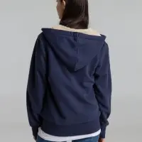 Толстовка унисекс на молнии Sherpa 280 темно-синяя, размер XXS