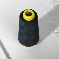 Нитки 50/2, 2700 м, цвет тёмно-серый Нитки 50/2, 2700 м, цвет тёмно-серый