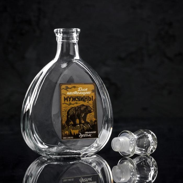 Штоф &laquo;Для настоящего мужчины&raquo;, 500 мл