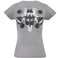 Футболка женская &laquo;Подсознательность&raquo;, серый меланж, размер S