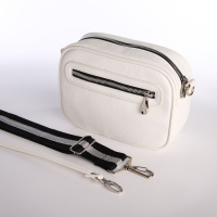 Сумка женская через плечо, TEXTURA, маленький размер, цвет белый Сумка женская через плечо, TEXTURA, маленький размер, цвет белый