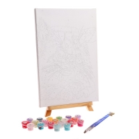 Картина по номерам на холсте с подрамником &laquo;Котёнок&raquo; 20х30 см