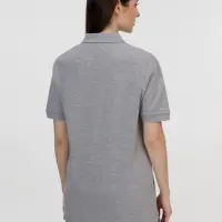 Рубашка поло унисекс Pacific, серый меланж, размер 4XL