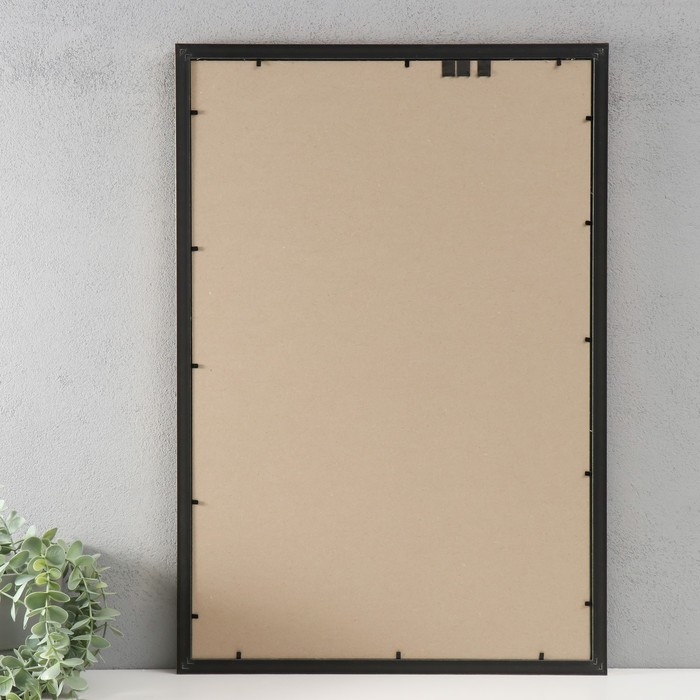 Фоторамка пластик Фоторамка пластик "Винтаж" 40х60 см, черный с золотом