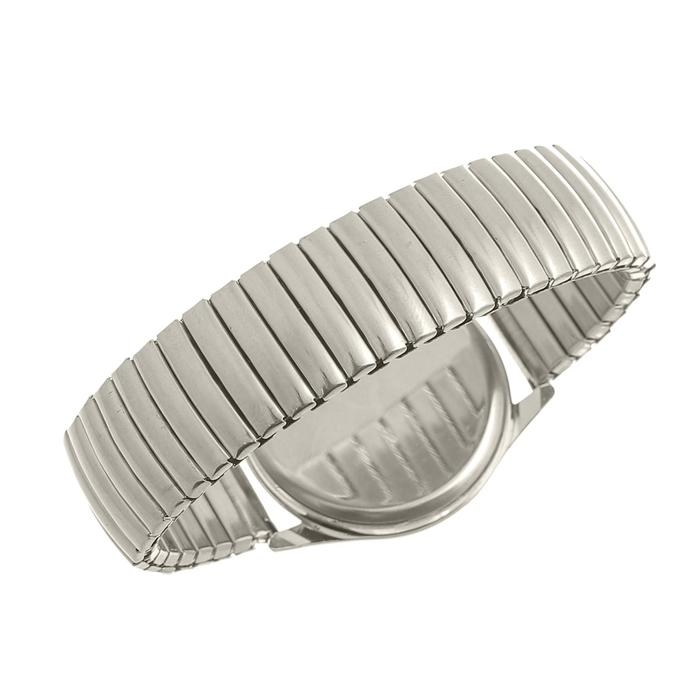 Часы наручные женские кварцевые, d-4 cм, серебро