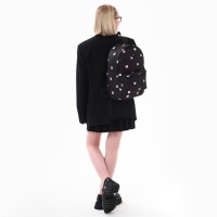 Рюкзак школьный текстильный &laquo;Коты&raquo;, 42х14х28 см, цвет чёрный