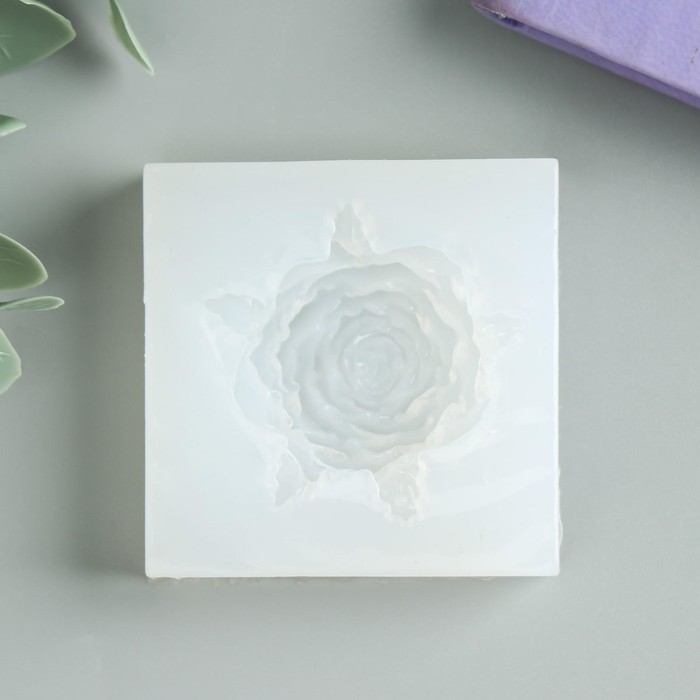 Молд силикон Молд силикон "Пышная роза" 1,2х5х5 см