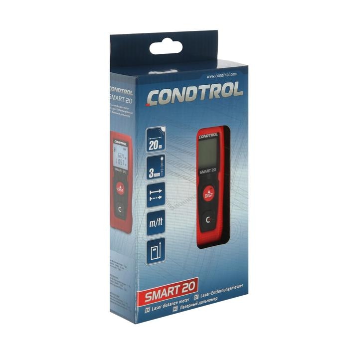Лазерный дальномер CONDTROL Smart 20 1-4-096, 0,2-20 м, &plusmn;3 мм