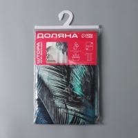 Штора для ванны Доляна «Перья», с люверсами, 180×180 см, полиэстер Штора для ванны Доляна «Перья», с люверсами, 180×180 см, полиэстер