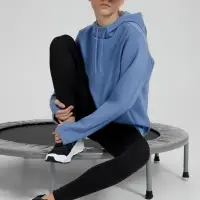 Худи унисекс Begi, синее, размер M