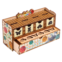 Волшебный комодик &laquo;Пуговки&raquo;, 64 пуговки