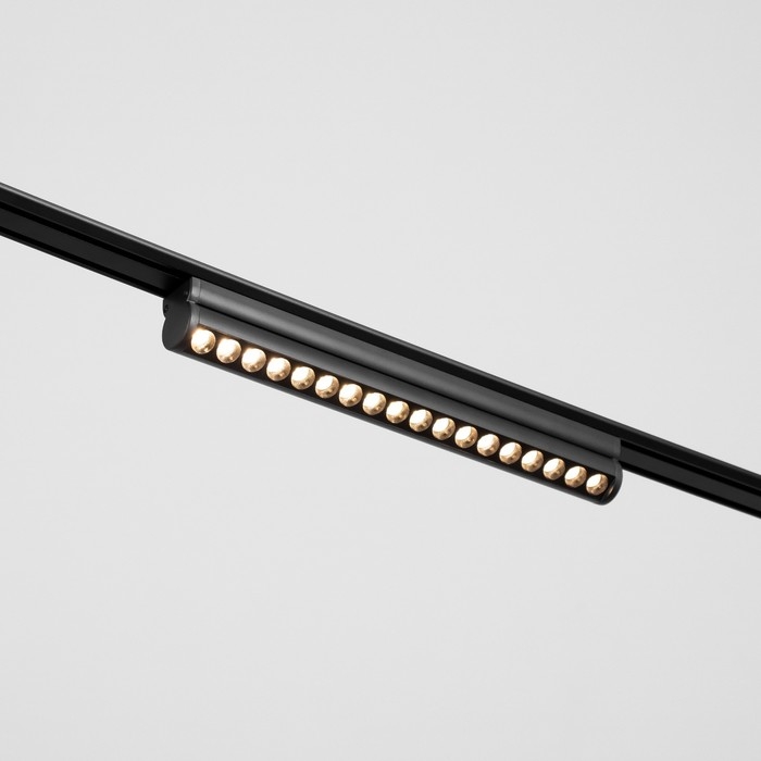 Светильник трековый SLIM Светильник трековый SLIM "Книжка-33" LED 18Вт 3000K-6000К 48V CRI90 черный 3,2х3,8х33,6см