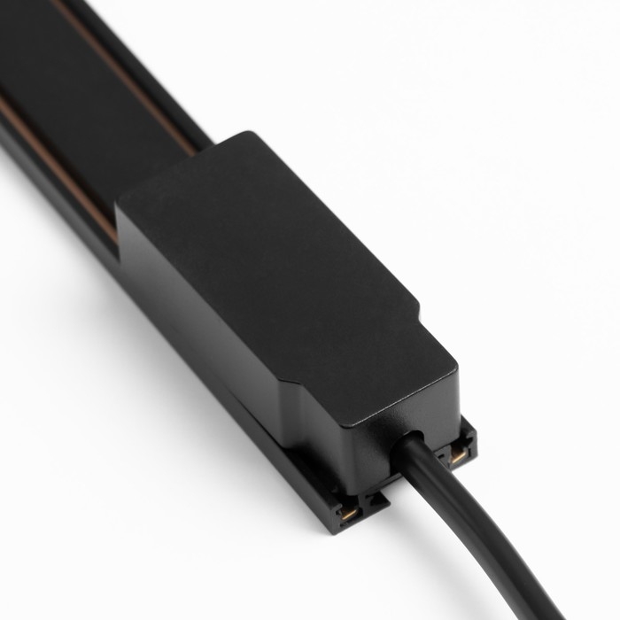 Коннектор для шинопровода гибкий черный Коннектор для шинопровода гибкий черный