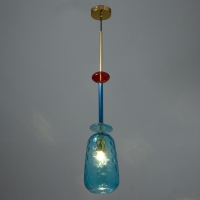 Светильник BayerLux "Джеффи" LED 10Вт голубой 15х15х75 см