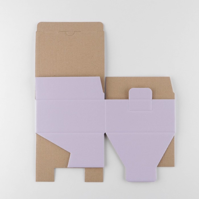 Коробка подарочная складная, упаковка, &laquo;Лавандовая&raquo;, 15 х 15 х 7 см