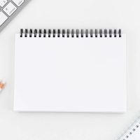 Скетчбук А5, 80 листов,твердая обложка, &laquo;Енот&raquo;.