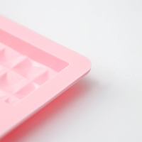 Форма для шоколада Доляна &laquo;Шоколадное ассорти&raquo;, силикон, 26,5&times;16,8&times;0,7 см, 12 ячеек, цвет розовый