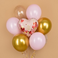 Шар фольгированный 18" &laquo;Ты в моём сердце&raquo;, сердце