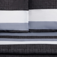 Постельное бельё Экономь и Я Дуэт &laquo;Полосы&raquo; 143*215см-2шт, 215*240см, 50*70см-2шт