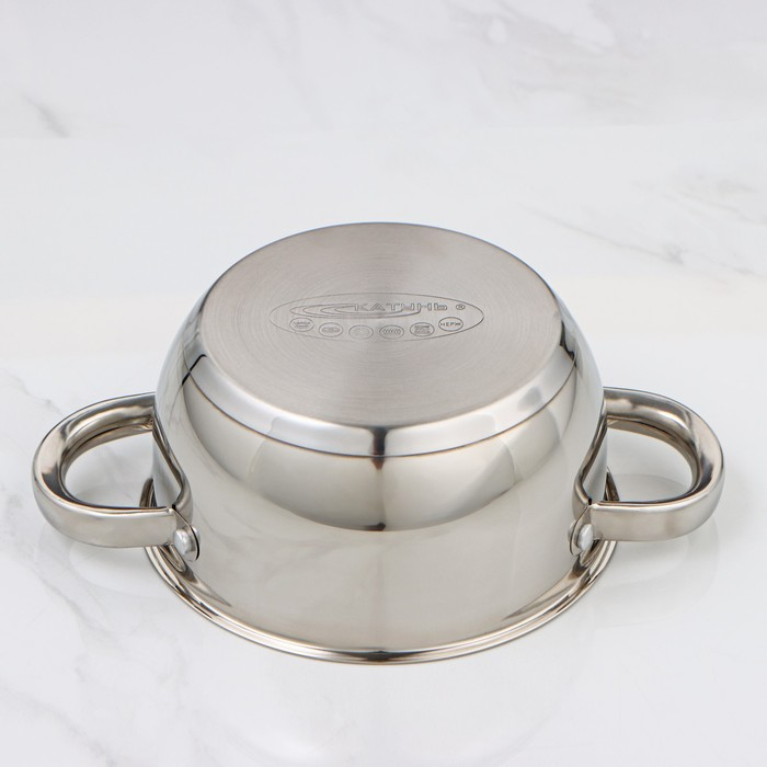 Кастрюля &laquo;Антея&raquo;, 1.5 л, d=16 см, капсульное дно, индукция