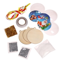 Набор для творчества &laquo;Дед Мороз. Новогоднее украшение на ёлку&raquo;