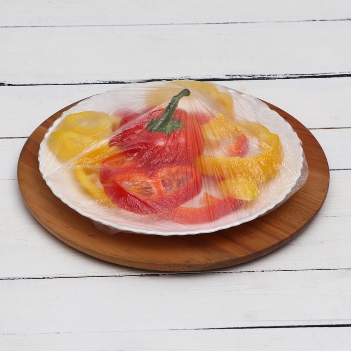 Набор пакетов для сохранения свежести продуктов с резинкой,  &Oslash; до 37 см,  100 шт