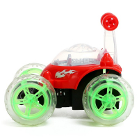 Перевёртыш радиоуправляемый &laquo;Трюкач&raquo;, подсветка колёс, работает от аккумулятора, цвета МИКС