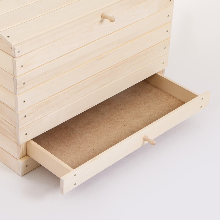 Комод деревянный сундук Комод деревянный сундук "Глобус", 80×50×57см, "Добропаровъ"