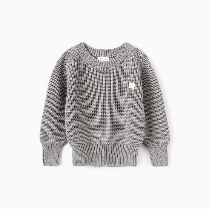 Джемпер вязаный Крошка Я, рост 92-98 см, серый Джемпер вязаный Крошка Я, рост 92-98 см, серый