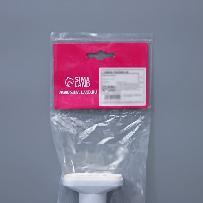 Карниз для ванной Доляна, телескопический, d=3,5 см, 140&ndash;260 см, усиленный, цвет белый