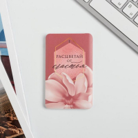 Зарядное устройство &laquo;Расцветай от счастья&raquo;, 2500 mAh, 6 х 9,5 см