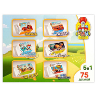 Конструктор &laquo;Техно&raquo;, 75 деталей