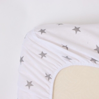 Постельное бельё Крошка Я &laquo;Звёздочки&raquo;, 112х143 см, 60х120+20 см, 40х60 см, 100% хлопок