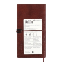 Еженедельник датир 2025г 175х95мм мягк обл иск кож 64л ESCALADA, бл тис, бл 70 г/м&sup2;,кор-ый