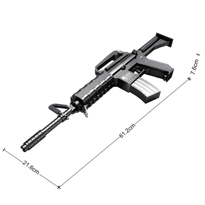 Конструктор Оружие &laquo;М16&raquo;, 524 детали
