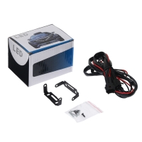 Дневные ходовые огни, 12 В, 3.6 Вт, 6000К, 3 LED, провод 138 см Дневные ходовые огни, 12 В, 3.6 Вт, 6000К, 3 LED, провод 138 см