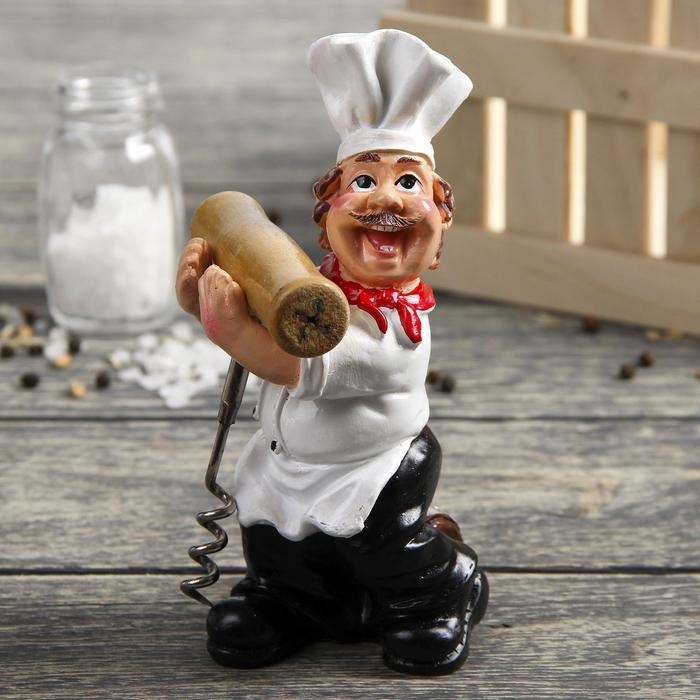 Подставка под штопор «Повар», 14 см, МИКС Подставка под штопор «Повар», 14 см, МИКС