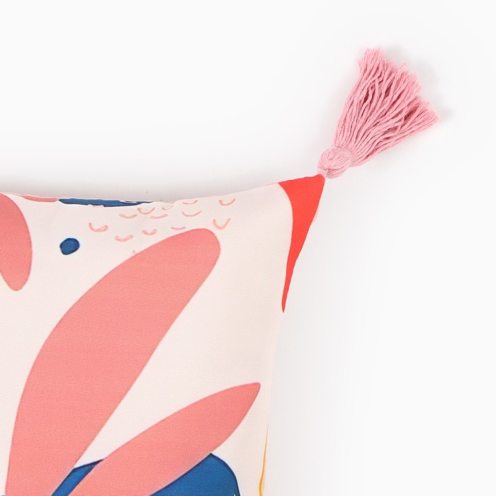 Наволочка декоративная с кисточками Этель Herb 45х45 см, полиэстер