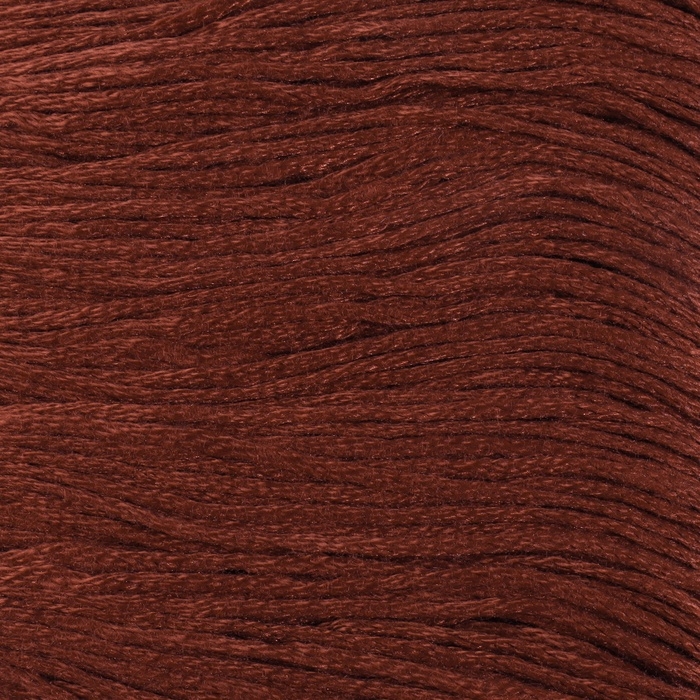 Набор ниток мулине №3857, 8 &plusmn; 1 м, 6 шт, цвет тёмно-коричневый