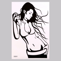 Наклейка 3Д интерьерная Девушка 57*40см Наклейка 3Д интерьерная Девушка 57*40см