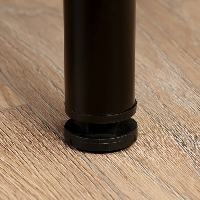 Стол круглый кухонный Цент, 1000х1000х750, Дуб крафт серый