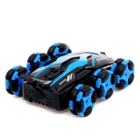 Машина-перевёртыш «ТОР», полный привод, работает от аккумулятора, цвет синий Машина-перевёртыш «ТОР», полный привод, работает от аккумулятора, цвет синий