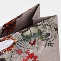 Пакет подарочный новогодний крафтовый горизонтальный «Заветные мечты», L 40 х 31 х 11.5 см, Новый год Пакет подарочный новогодний крафтовый горизонтальный «Заветные мечты», L 40 х 31 х 11.5 см, Новый год