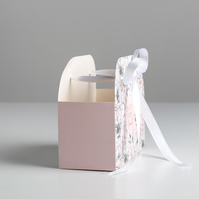 Переноска для цветов складная «Enjoy every moment», 17 × 13 × 7 см Переноска для цветов складная «Enjoy every moment», 17 × 13 × 7 см