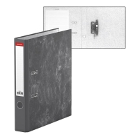 Папка-регистратор А4, 50 мм, ErichKrause Economy, собранная, мраморная, серая, вместимость 350 листов Папка-регистратор А4, 50 мм, ErichKrause Economy, собранная, мраморная, серая, вместимость 350 листов