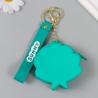 Брелок кошелёк с карабином, ремешком силикон "Ракушка со звёздочкой" 3,2х8,2х8 см Брелок кошелёк с карабином, ремешком силикон "Ракушка со звёздочкой" 3,2х8,2х8 см