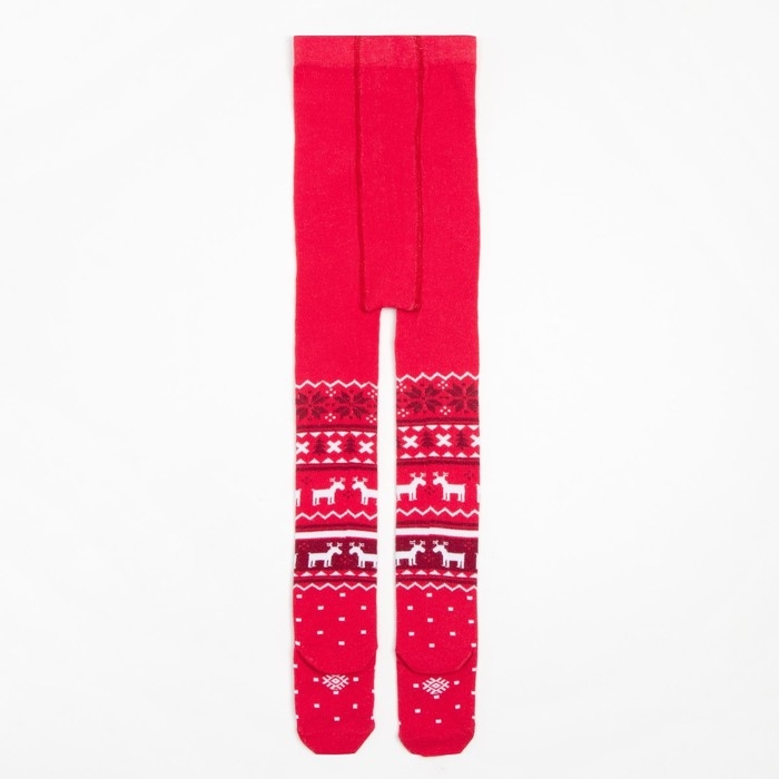 Новый год.Колготки детские KAFTAN "New Year" 92-98 см, красный