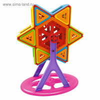 Конструктор магнитный &laquo;Замок&raquo;, 204 детали